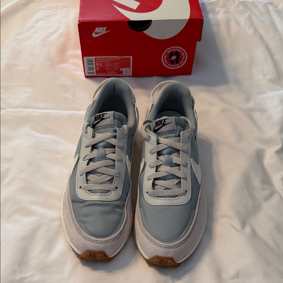 Nike Shoes - Nike Women's blue and white Waffle Sneakers